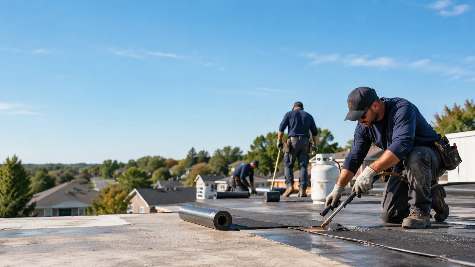 Flat Roof Leak Repair providers in Candler, NC
